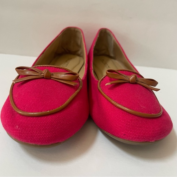 Talbots Hot Pink Fabric Ballet Slipper Size 8.5 - Picture 7 of 14